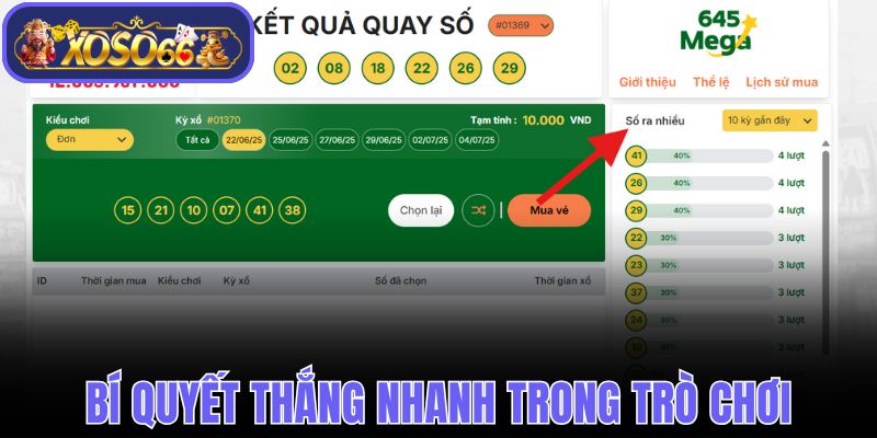 Bí quyết thắng nhanh chóng trong trò chơi