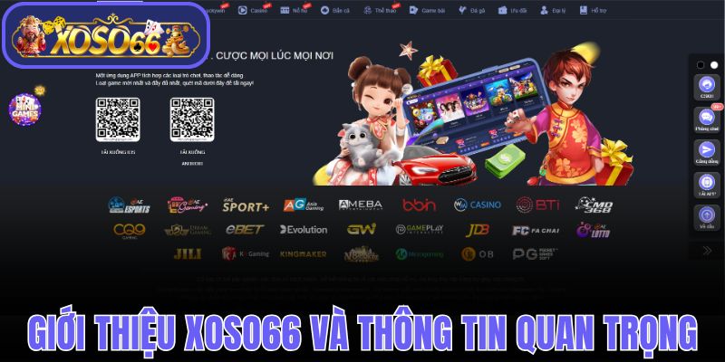 Những thông tin chính để giới thiệu Xoso66
