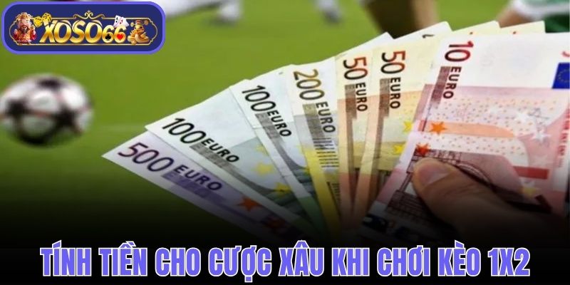 Tính tiền cho cược xâu khi chơi kèo 1X2